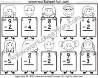 Subtraction Worksheets