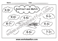 Subtraction Worksheets